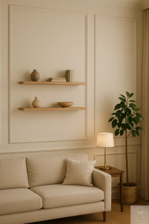 PÓŁKA drewniana z sosny na ścianę – krawędź prosta – olejowana 50–100 cm