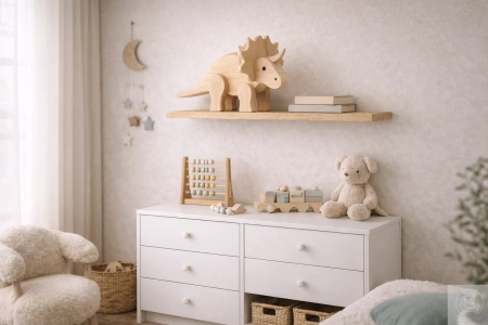 PÓŁKA drewniana na ścianę – z sosny – naturalna krawędź – olejowana 50–100 cm