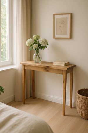 KONSOLA dębowa rustykalna – loft