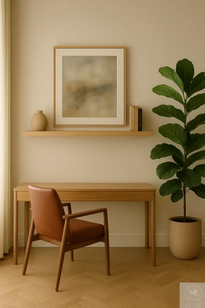 PÓŁKA sosnowa na ścianę – krawędź prosta – olejowana (jasna) 50–100 cm