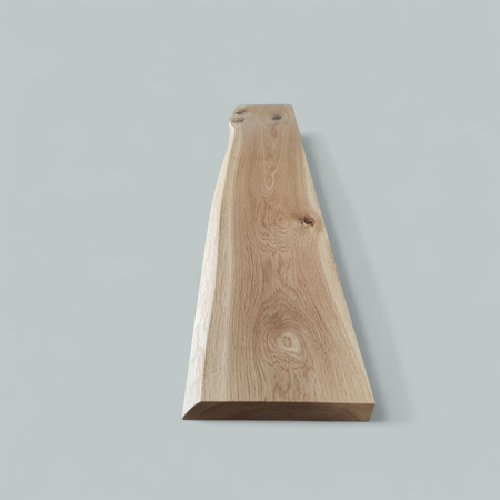 KONSOLA dębowa na ścianę 80-100 cm – wisząca