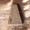 Półka dębowa 90 cm – wyprzedaż, głębokość 19,5 cm, lite drewno