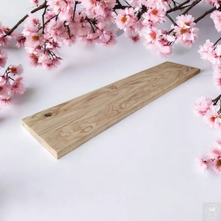 PÓŁKA dębowa na ścianę 90 cm – prosta i klasyczna, lity dąb, wyprzedaż