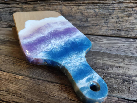 Deska do serwowania z żywicą