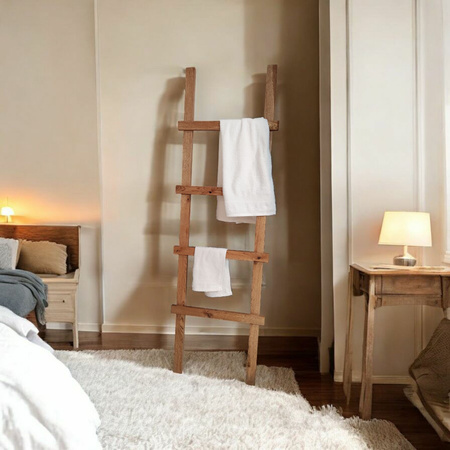 Wieszak drabina na ręczniki