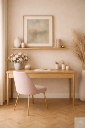 PÓŁKA drewniana z sosny na ścianę – krawędź prosta – olejowana 50–100 cm