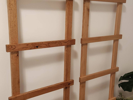 Wieszak drabina na ręczniki