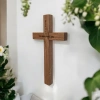 KRZYŻ dębowy 30 cm – klasyczny lub z grawerem