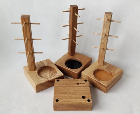 Stojak obrotowy na biżuterie