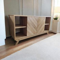 Komoda dębowa do salonu