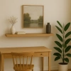 PÓŁKA dębowa 4 cm na ścianę (40–100 cm) – lity dąb