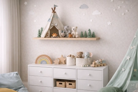 PÓŁKA drewniana na ścianę – z sosny – naturalna krawędź – olejowana 50–100 cm