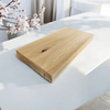 PÓŁKA dębowa 4 cm na ścianę (40–100 cm) – lity dąb