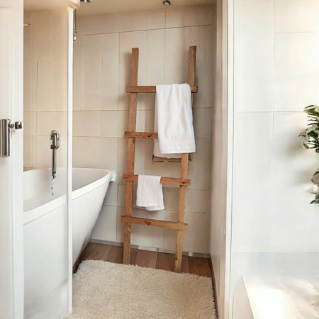 Wieszak drabina na ręczniki