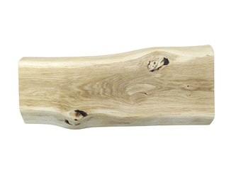 Dębowa deska do krojenia i serwowania 50 cm – lita, naturalny kształt