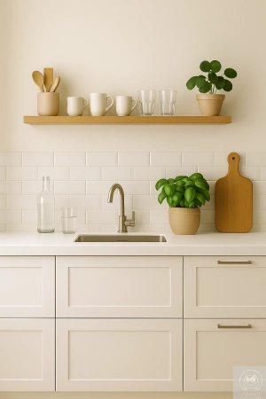 PÓŁKA dębowa na ścianę – prosta i klasyczna, lity dąb, 50–120 cm