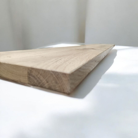 Parapet dębowy na wymiar głębokość do 20 cm