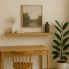 PÓŁKA dębowa 4 cm na ścianę (40–100 cm) – lity dąb