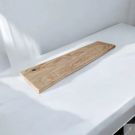 PÓŁKA dębowa na ścianę 90 cm – prosta i klasyczna, lity dąb, wyprzedaż