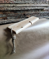 DREWNIANA deska na wannę – dębowa półka do kąpieli z litego dębu