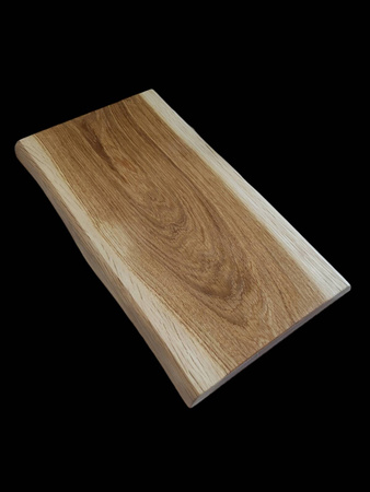 Deska do krojenia dębowa z jednego kawałka drewna 40 x 20 cm