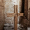 KRZYŻ dębowy 30 cm – klasyczny lub z grawerem