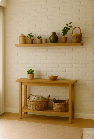PÓŁKA dębowa 4 cm na ścianę (40–100 cm) – lity dąb