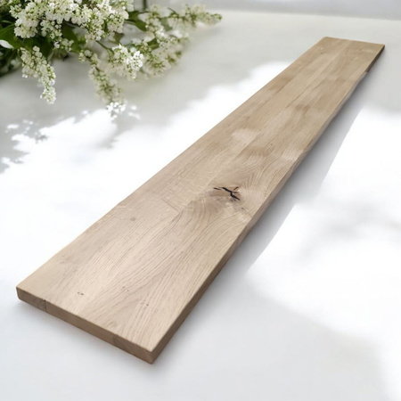 Parapet dębowy na wymiar głębokość do 25 cm