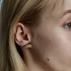 KOLCZYKI ptaki z drewna – naturalne i lekkie