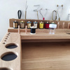Fly Tying Bench z litego dębu – organizer do wiązania much i tworzenia przynęt