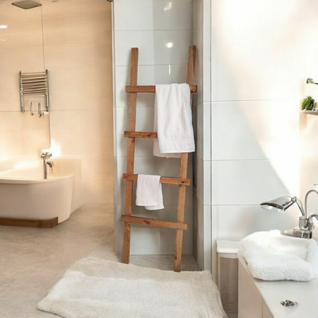 Wieszak drabina na ręczniki