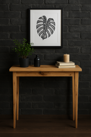 KONSOLA dębowa rustykalna – loft