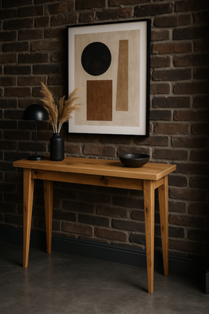 KONSOLA dębowa rustykalna – loft