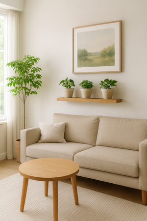 PÓŁKA dębowa wisząca prosta i klasyczna 50–120 cm, lite drewno