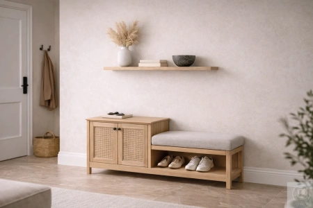 PÓŁKA drewniana na ścianę – z sosny – naturalna krawędź – olejowana 50–100 cm