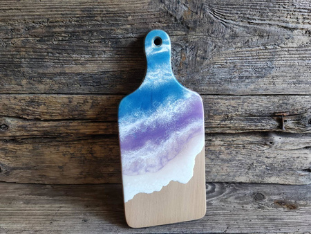 Deska do serwowania z żywicą