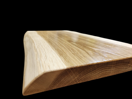 Deska do krojenia dębowa z jednego kawałka drewna 40 x 20 cm
