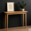 KONSOLA dębowa wąska 90 cm – do przedpokoju, minimalistyczna