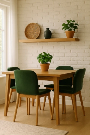 PÓŁKA dębowa 4 cm na ścianę (40–100 cm) – lity dąb