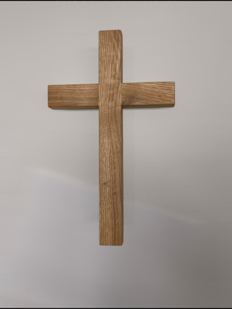 KRZYŻ dębowy 30 cm – klasyczny lub z grawerem
