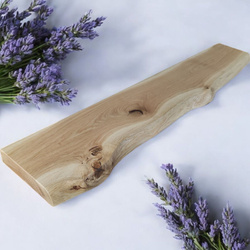 KONSOLA dębowa na ścianę 100 cm – wisząca