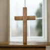 KRZYŻ dębowy 30 cm – klasyczny lub z grawerem