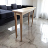 KONSOLA dębowa wąska 90 cm – do przedpokoju, minimalistyczna