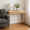 KONSOLA dębowa wąska 90 cm – do przedpokoju, minimalistyczna