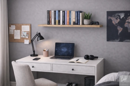 PÓŁKA drewniana na ścianę – z sosny – naturalna krawędź – olejowana 50–100 cm