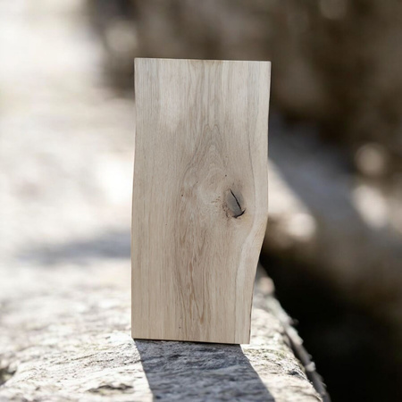 PODOBRAZIE drewniane – deska malarska bez kory (nieregularny kształt), 42×16–17×2,2 cm