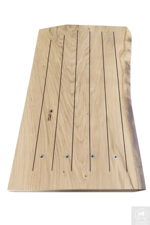 STOLIK kawowy dębowy Monolit – blat z jednego kawałka litego dębu 90×40 cm