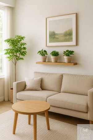 PÓŁKA dębowa na ścianę – prosta i klasyczna, lity dąb, 50–120 cm