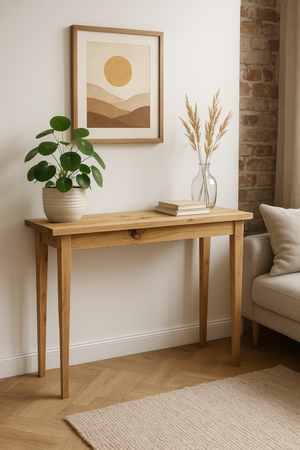 KONSOLA dębowa rustykalna – loft