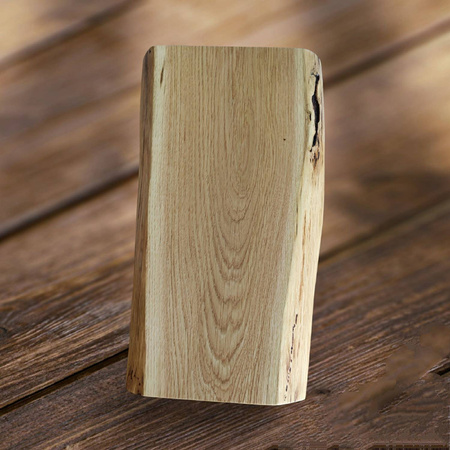Deska do krojenia dębowa z jednego kawałka drewna 40 x 20-21 cm